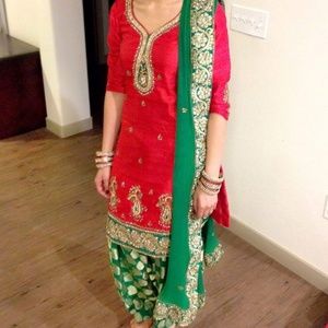 Indian salwar kameez punjabi desi suit dre…